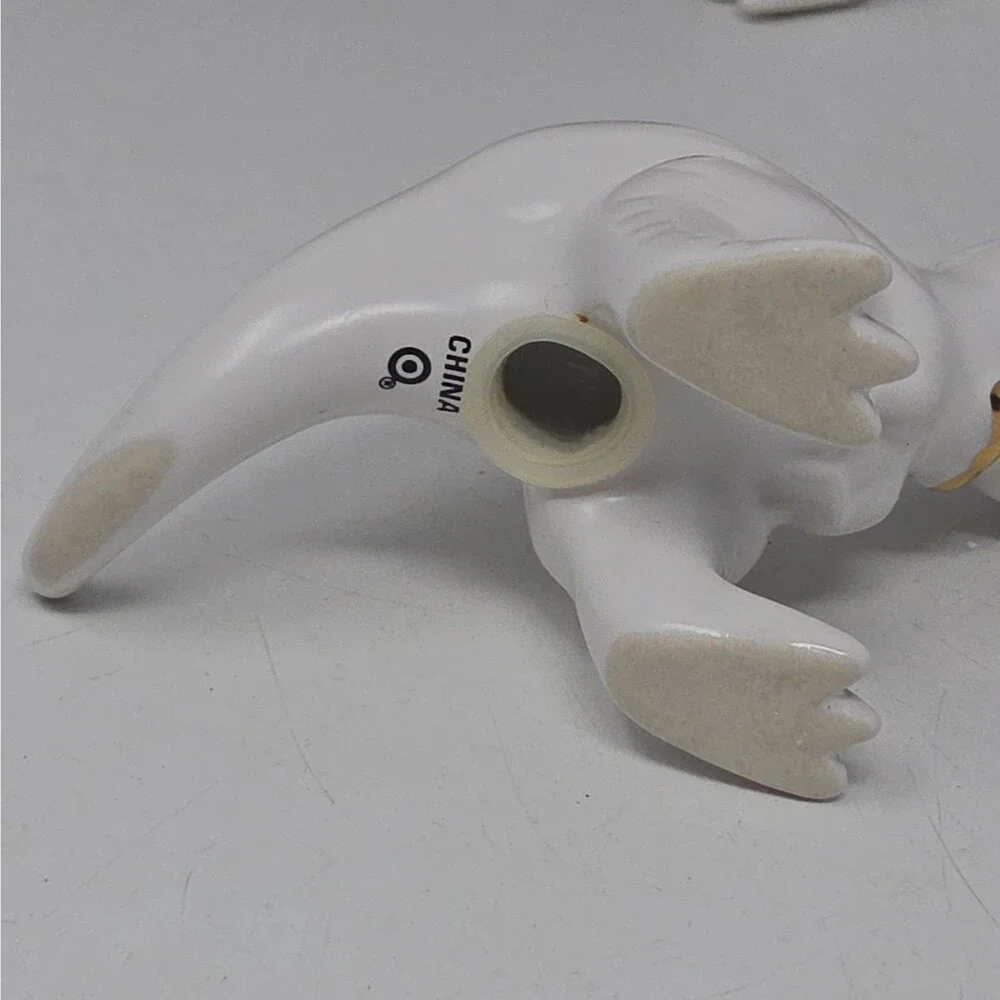 Threshold T-Rex Dinosaur Salt & Pepper Shakers Ceramic Retired - 3